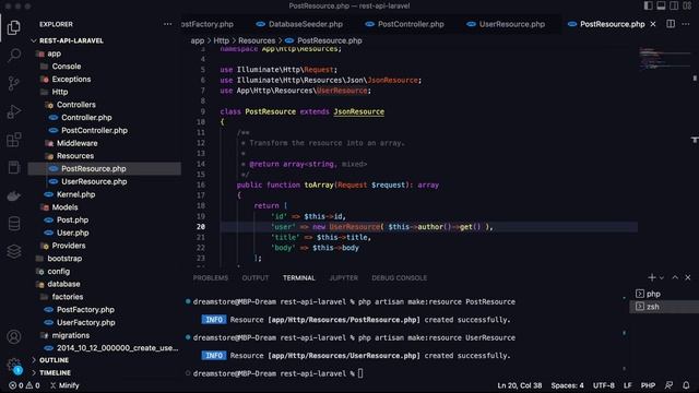 Laravel API Development - Tutorial for beginners смотреть онлайн
