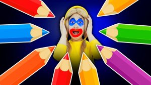 Непослушный ребенок, играющий с песней карандаша | Tutti Frutti Destry Rhymes & Kids Songs