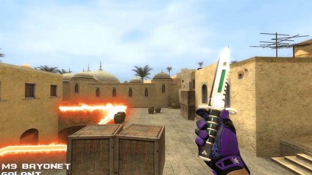 CS:GO Skins for CS Source - Bayonet & M9 Bayonet Only with Sport Gloves | Pandora's Box смотреть онлайн