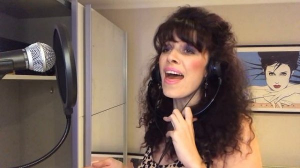 Amy Holland ~ She's on Fire (cover by Roxi Drive) (1983)