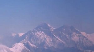Эверест с самолета во всей красе