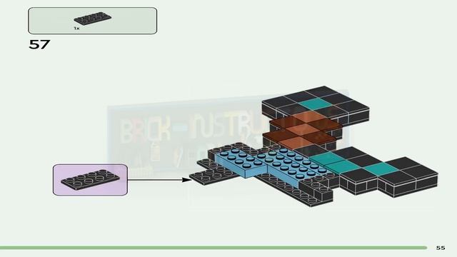 LEGO instructions - Minecraft - 21244 - The Sword Outpost смотреть онлайн
