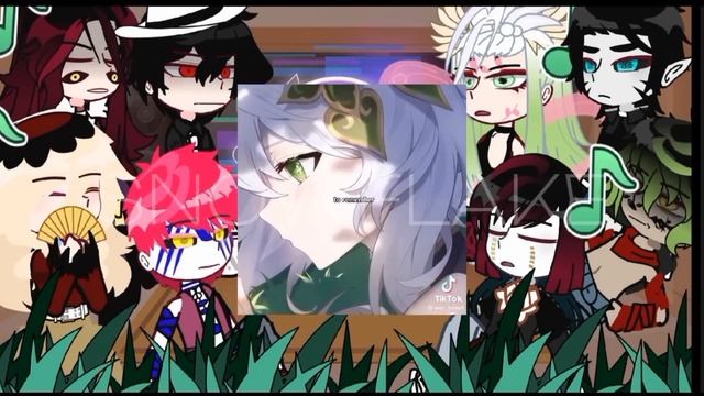 Demon's from Demon Slayer (not all) react to new Hashira | read pls description | snowflake смотреть онлайн