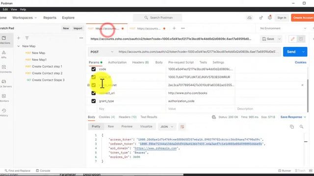 Create customers for Zoho Books via API смотреть онлайн
