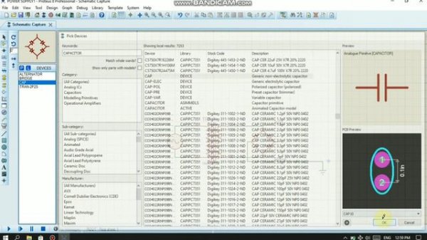 Power Supply with Proteus/ Блок Питания