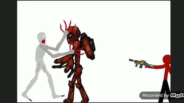 Я дерусь с SCP-096 в рисуем мультфильмы 2 смотреть онлайн