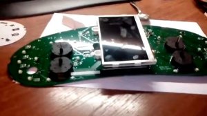 Пересвет приборки НПО Ителма лада калина