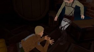 POV: You're Falco (AOT VR) на Русском. Атака Титанов VR \ Attack On Titan