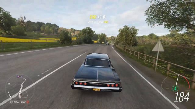 RALLY WITH 1964 IMPALA 425 PS - FORZA HORIZON 4 - JOYSTICK GAMEPLAY смотреть онлайн