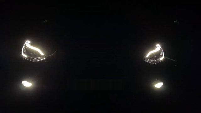 Ford Focus at night Adaptive LED Headlights / adaptive LED Scheinwerfer смотреть онлайн