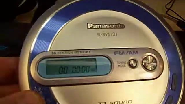 panasonic sl sv573j portable cd player смотреть онлайн