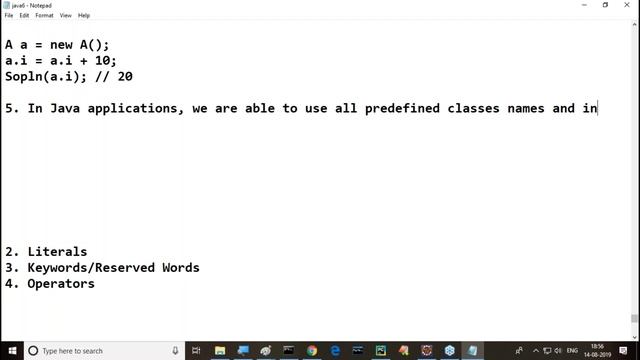 CORE JAVA Online Tutorials || Session - 21 || by Mr. Nagoor Babu On 14-08-2019 @ 6PM смотреть онлайн