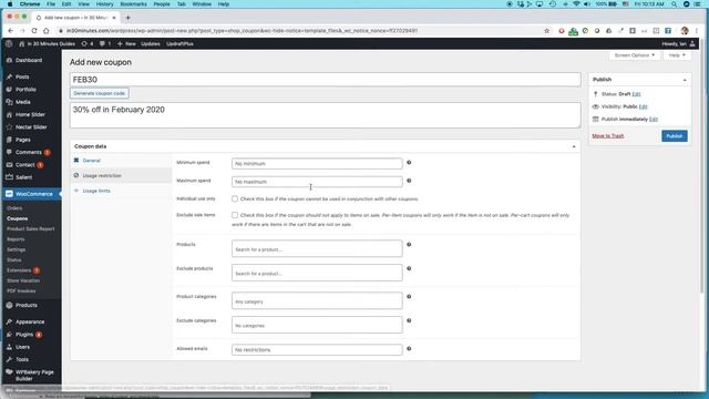 Wordpress Basics: Set up WooCommerce discounts смотреть онлайн
