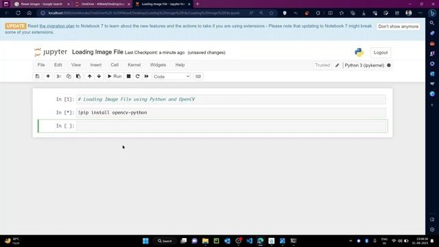Loading Image File in Jupyter Notebook | Using Python | Using OpenCV | Latest Tech Videos #7 смотреть онлайн