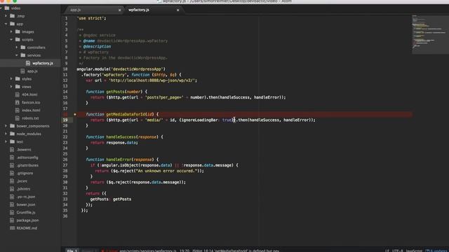 How to Get Posts From Wordpress REST API with AngularJS смотреть онлайн