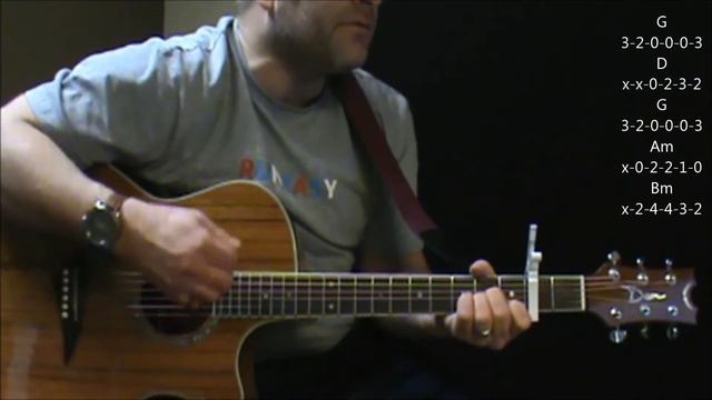 How to play "A Groovy Kind of Love" by The Mindbenders on acoustic guitar смотреть онлайн