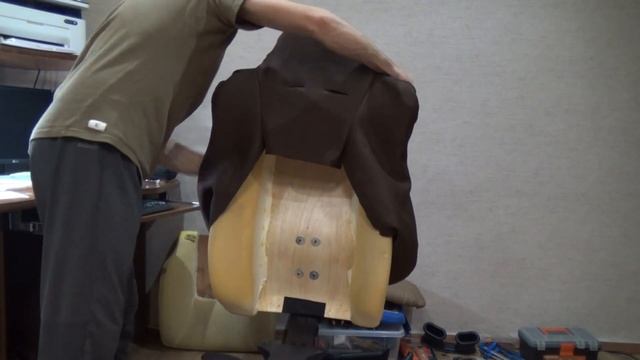 Реставрация компьютерного кресла