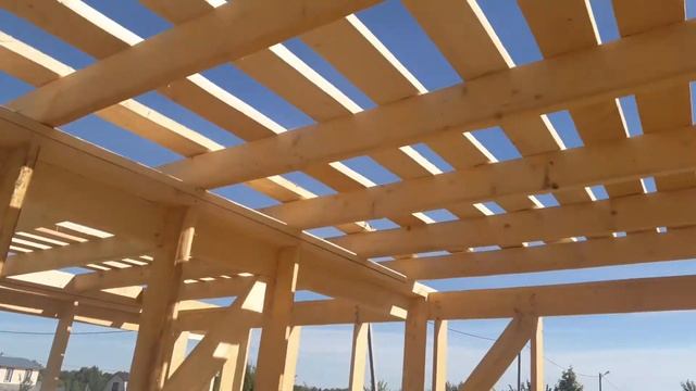 Каркасный банный комплекс 6*12, строю в одиночку, 8й день стройки.