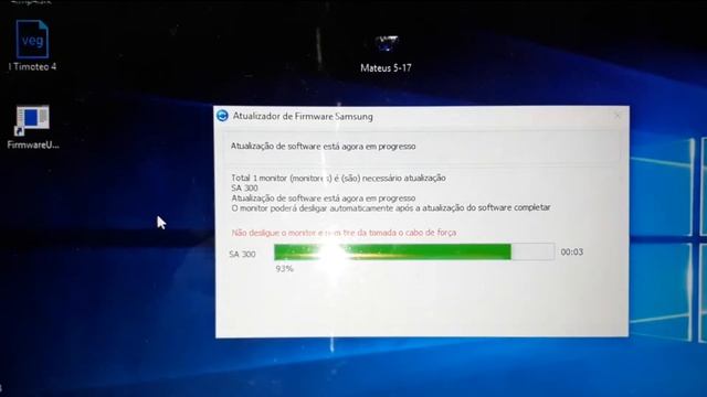 Atualização de firmware em monitores Samgung смотреть онлайн