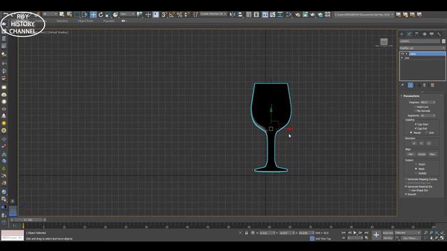 Моделирование бокала в 3ds max смотреть онлайн