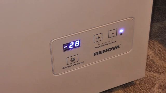 Морозильный ларь RENOVA FC 160. Обзор