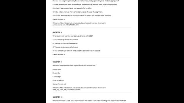 [2021.6] Latest Oracle 1Z0-1087-20 exam questions and answers and exam Discount codes смотреть онлайн