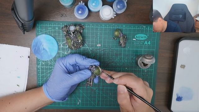 Let's Paint a Death Guard Helbrute - Part 5 Ice Base смотреть онлайн