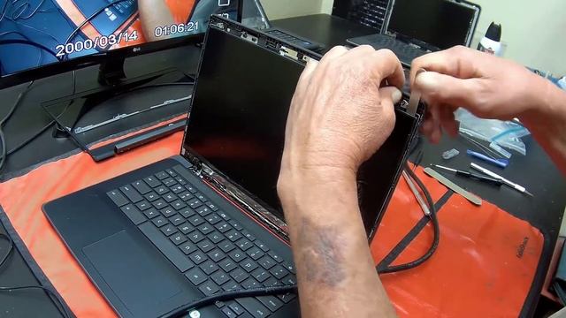 HP 14G6 Screen Replacement смотреть онлайн