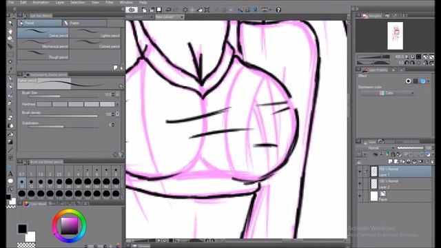 Drawing Stocking from Panty and Stocking [Time lapse] смотреть онлайн