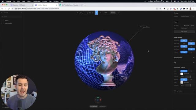 Make Animated 3D Website Scenes Using Spline смотреть онлайн