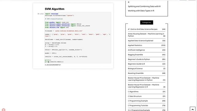 SVM Algorithm смотреть онлайн