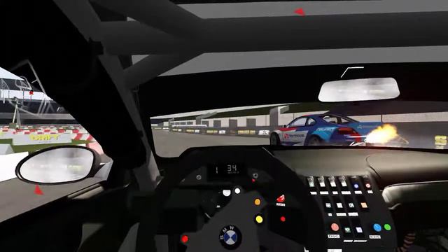 Assetto Corsa at DCGP MotoArena drift twin tandem battle смотреть онлайн