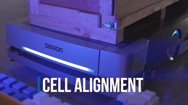 OMRON's HD-1500 Autonomous Mobile Robot For Pallet-size Loads