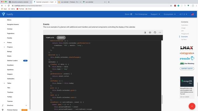 Build a Calendar With Vue, Vuetify & Firebase смотреть онлайн