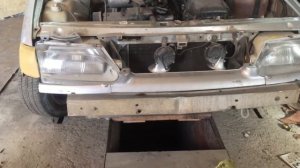 ВАЗ 2115 - часть 3: сварка днища, порога и арки.