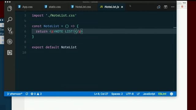 Day 8 - Afternoon, part 2: Add static content/CSS to NoteList - XTBC 2017 Session 2 смотреть онлайн