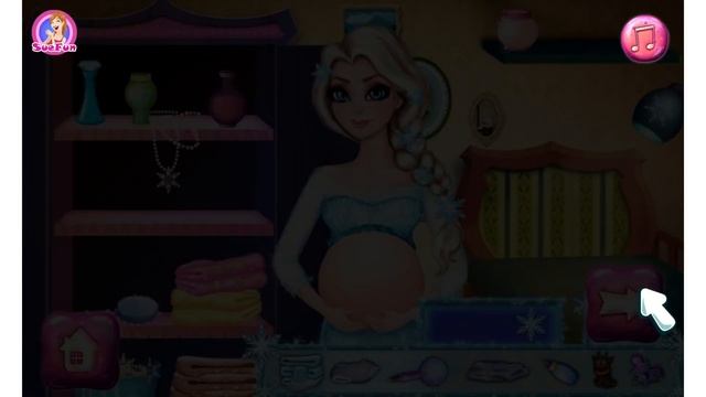 Эльза Игры—Дисней Принцесса Эльза Беременна—Мультик Онлайн Видео Игры Для Детей 2015 Elsa Frozen смотреть онлайн