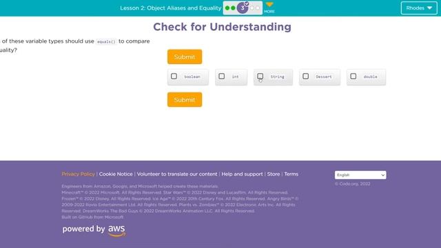 AP CS A - Code.org: Unit 4: Lesson 2 #3 (2022) смотреть онлайн