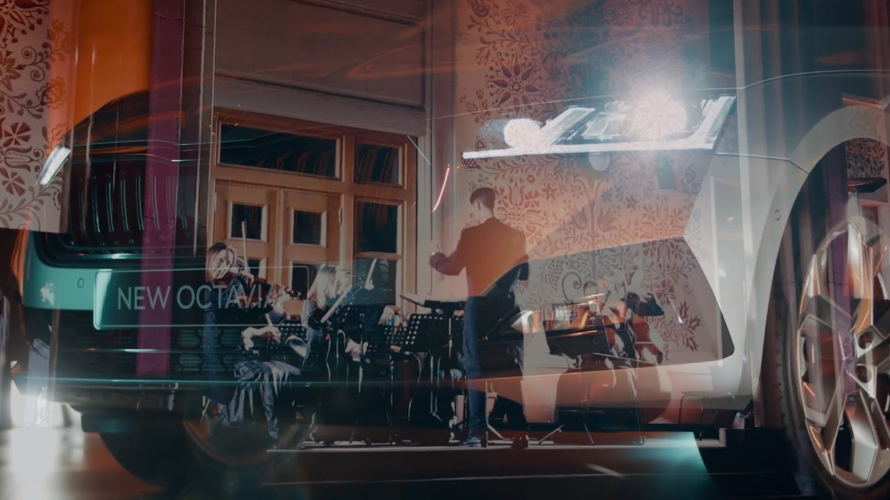 SIMPHONY ORCHESTRA & SKODA OKTAVIA A8.
