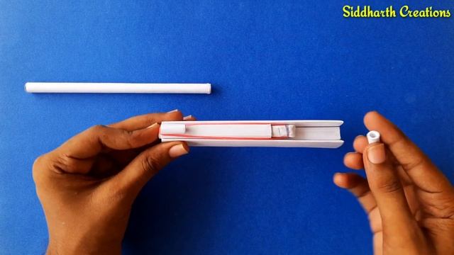 How to make SPIDER-MAN WEB SHOOTER at home | paper rubberband launcher gun , MARVEL toy смотреть онлайн