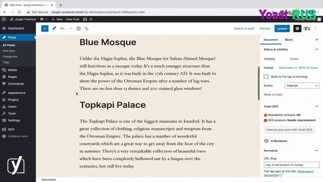Просмотрите свои пассивные предложения с помощью Yoast SEO смотреть онлайн