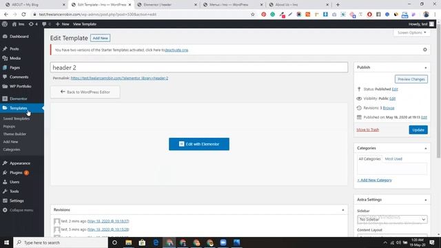 elmentor transparent sticky menu bangla tutorial | elmentor nav menu | cmbd-66 смотреть онлайн