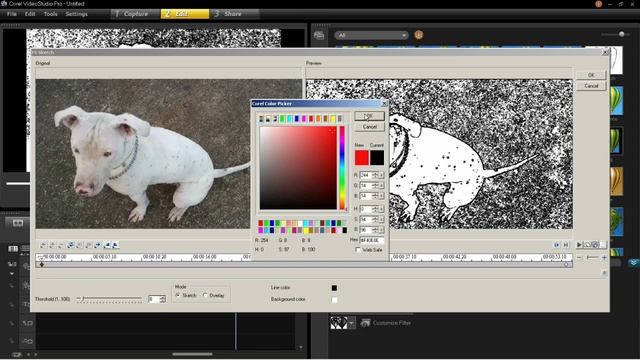 fx sketch fx monochrome overview , corel videostudio pro x6 смотреть онлайн