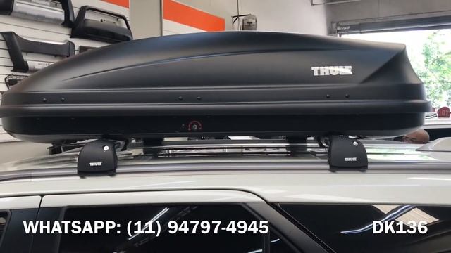 Toyota Hilux SW4 2017 - Bagageiro de Teto Pacific 200 Thule - Rack Wingbar Edge - Dk136 Acessórios смотреть онлайн
