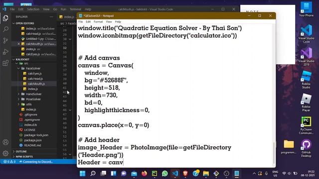 quadratic Equations Solver | Python | Tkinter | Insane Typing Speed ! смотреть онлайн