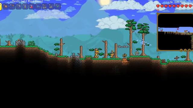 TERRARIA-Прохождение№4- 9 боссов смотреть онлайн