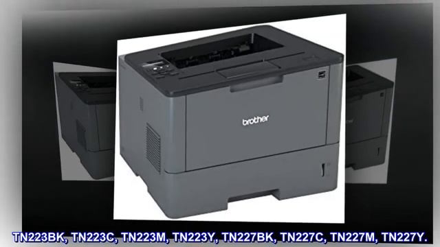 Brother Monochrome Laser Printer, HL-L5100DN, Duplex Two-Sided Printing, Ethernet Network Interface