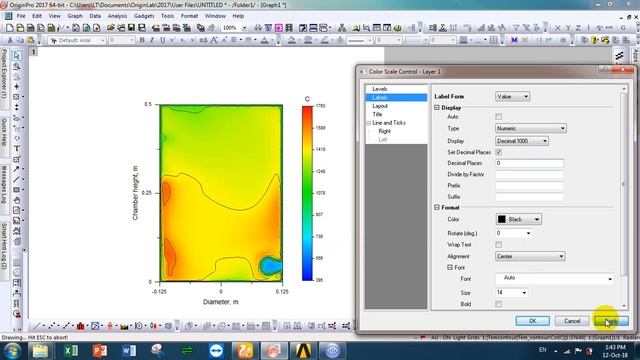 How to export CFD post results so that to contour plot in Origin смотреть онлайн