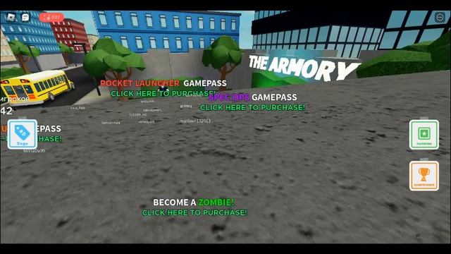 (СУБТИТРЫ)Зомби школа в РОБЛОКС/ROBLOX смотреть онлайн