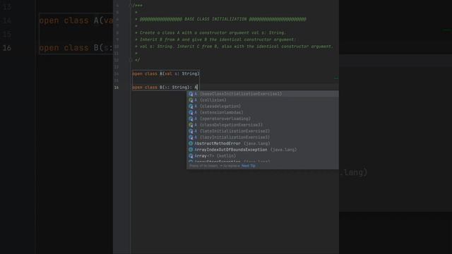 Kotlin - base class initialisation super easy programming смотреть онлайн